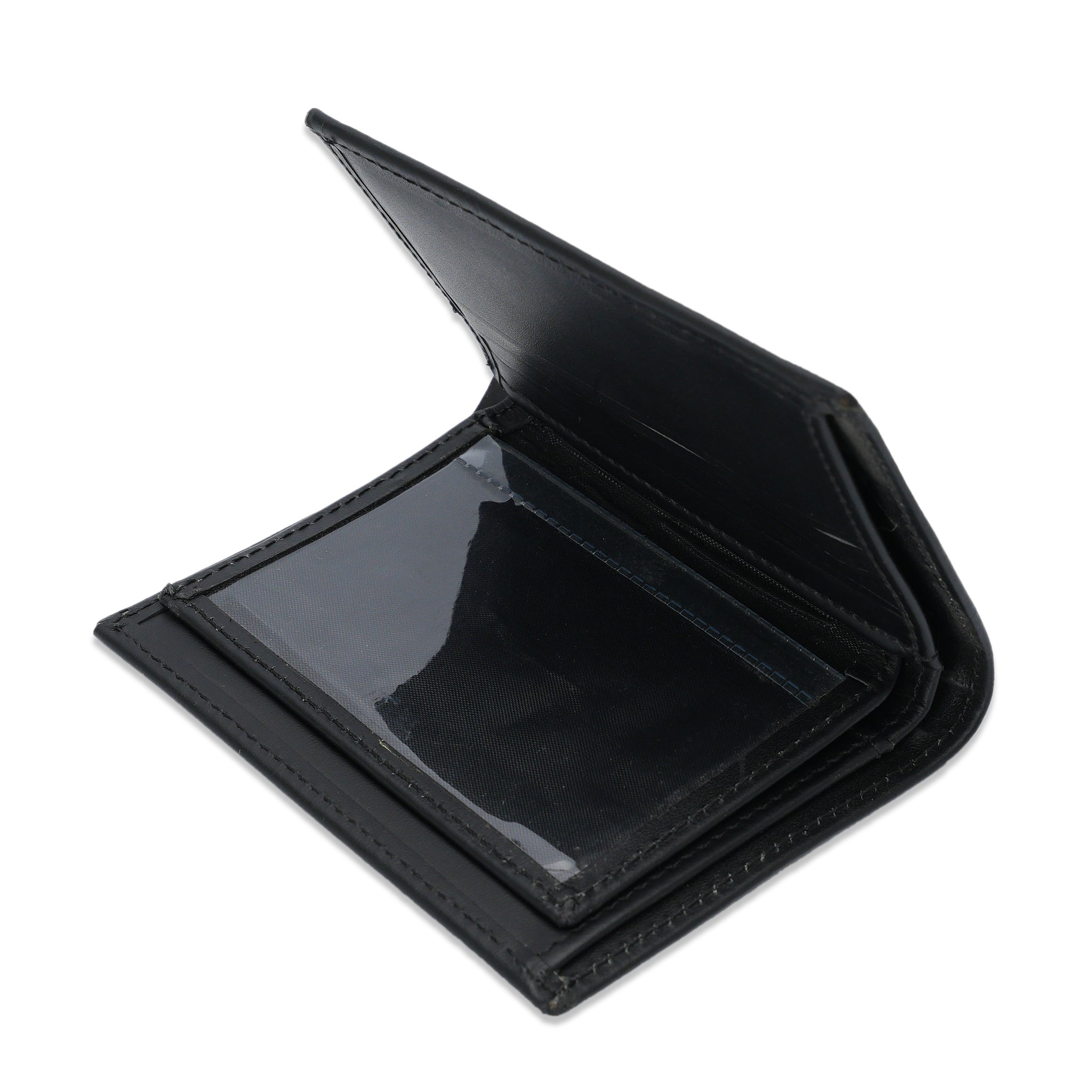 Black Men's Card Holder – Slim Wallet & Card Slots