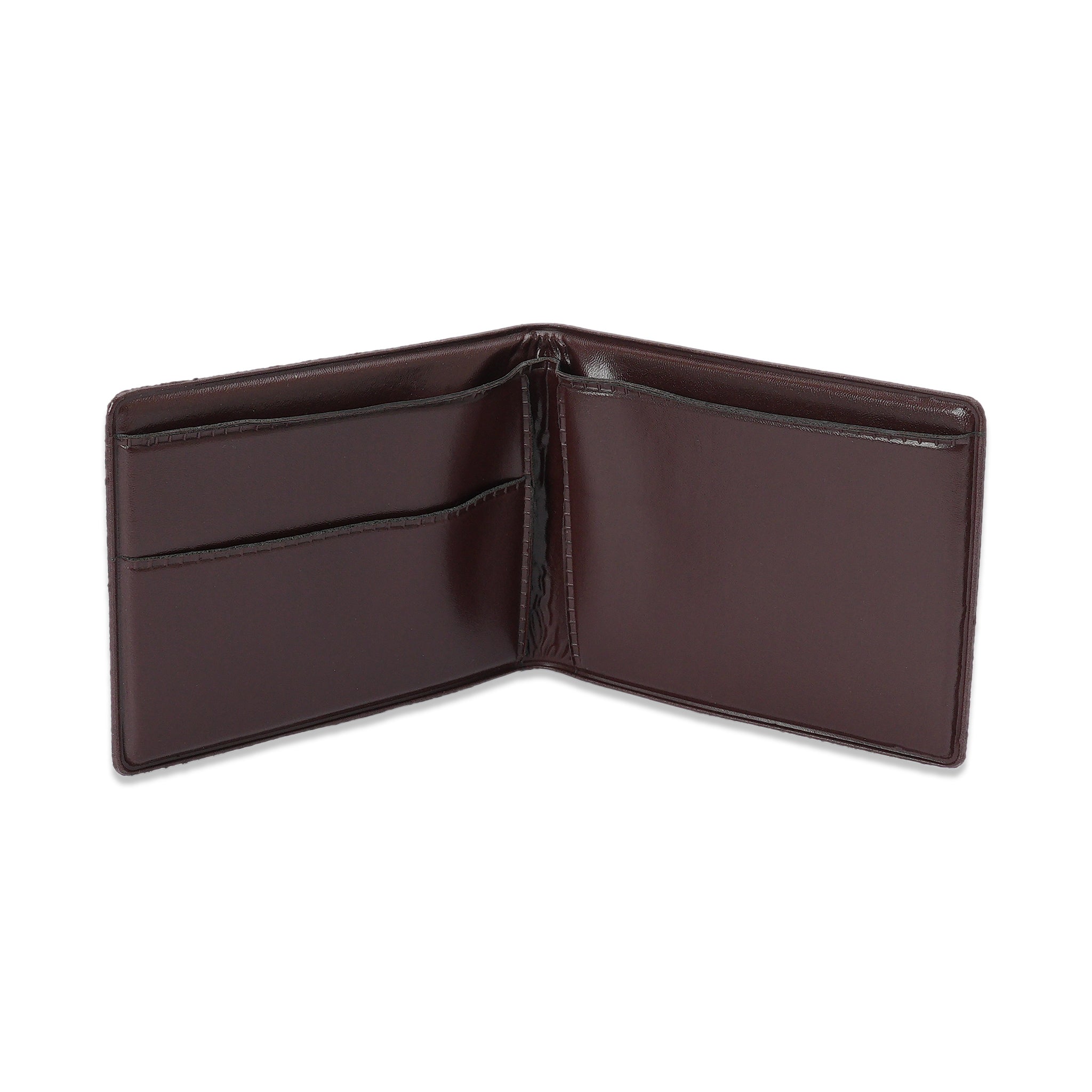 Premium Brown Leather Bifold Wallet – Slim, Stylish & RFID-Ready
